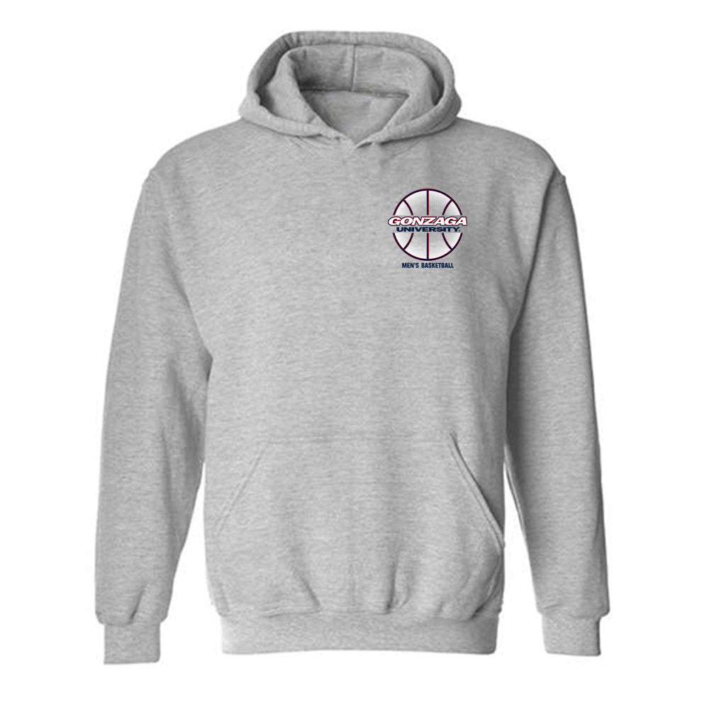 Gonzaga - NCAA Men's Basketball : - Hooded Sweatshirt Team Caricature
