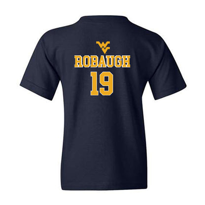 West Virginia - NCAA Baseball : Matthew Robaugh - Generic Sports Shersey Youth T-Shirt-1