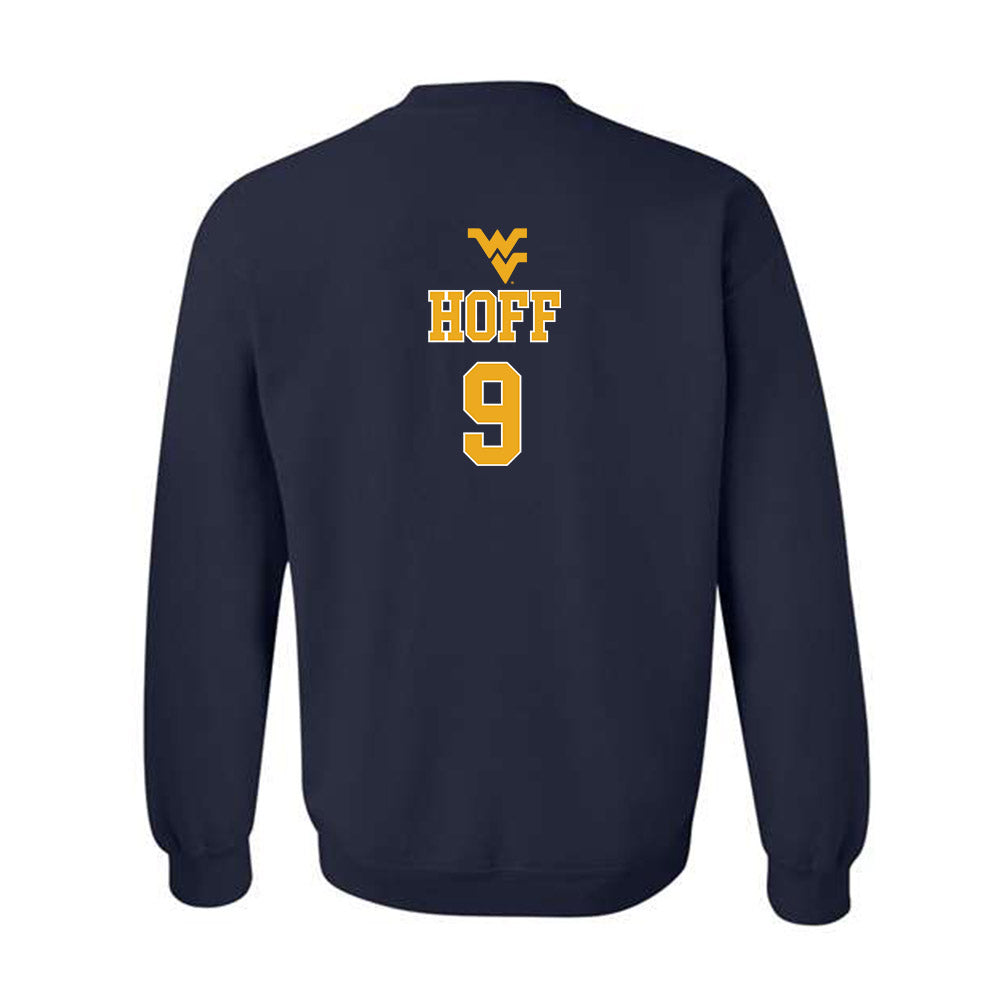 West Virginia - NCAA Baseball : Bryson Hoff - Generic Sports Shersey Crewneck Sweatshirt-1