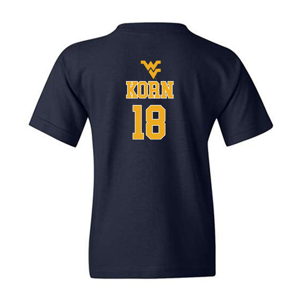 West Virginia - NCAA Baseball : Ian Korn - Generic Sports Shersey Youth T-Shirt-1