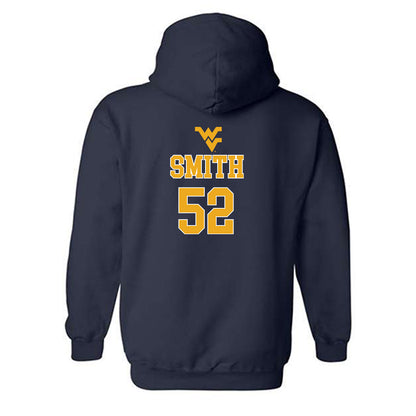 West Virginia - NCAA Baseball : Weston Smith - Generic Sports Shersey Hooded Sweatshirt-1