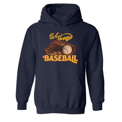 West Virginia - NCAA Baseball : Zahir Barjam - Generic Sports Shersey Hooded Sweatshirt-0