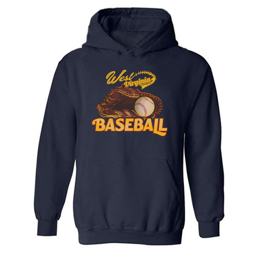 West Virginia - NCAA Baseball : Colton Sims - Generic Sports Shersey Hooded Sweatshirt-0