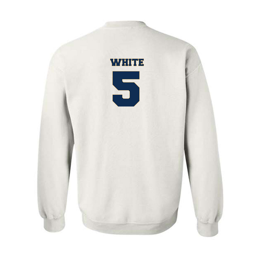 West Virginia - NCAA Women's Soccer : Taylor White - Generic Sports Shersey Crewneck Sweatshirt