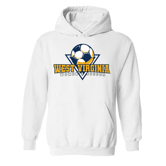 West Virginia - NCAA Women's Soccer : Natalie Zibinskas - Hooded Sweatshirt Sports Shersey
