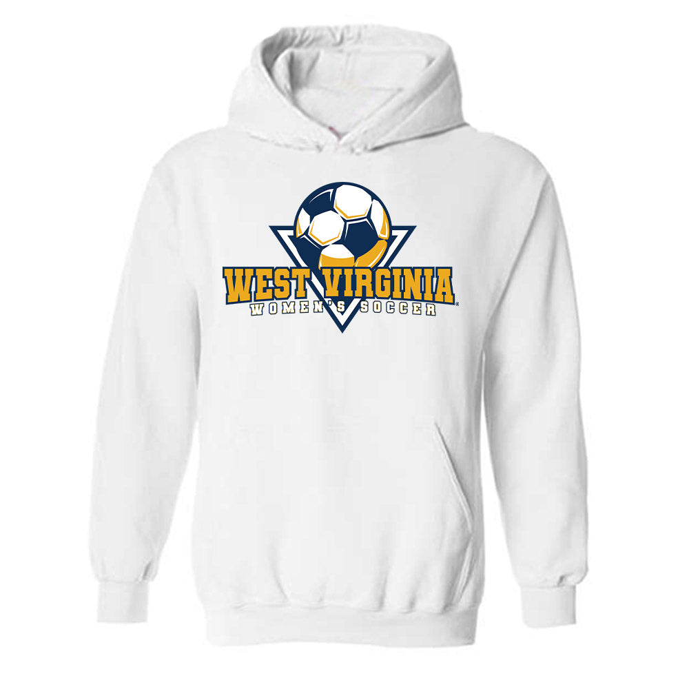 West Virginia - NCAA Women's Soccer : Ajanae Respass - Generic Sports Shersey Hooded Sweatshirt