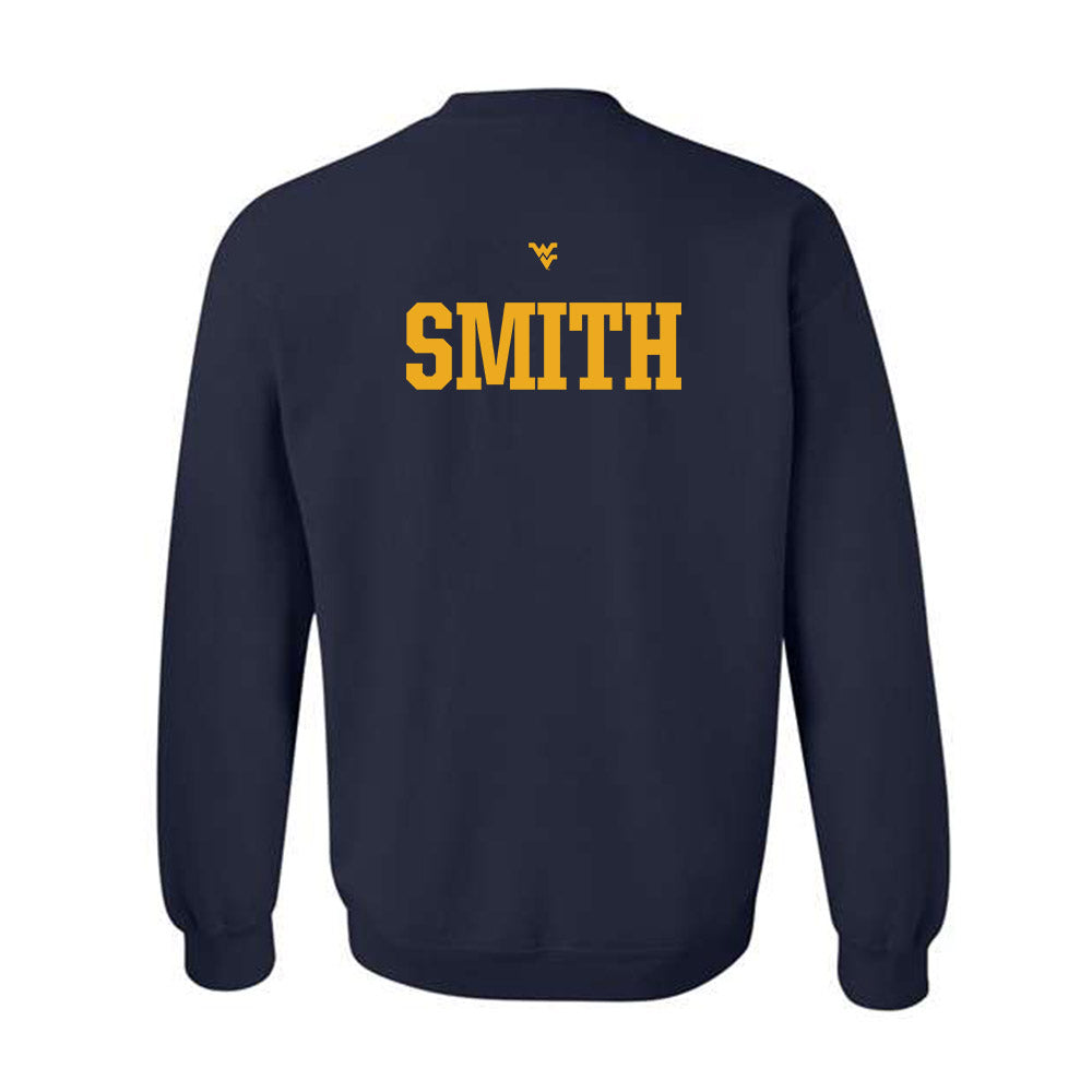 West Virginia - NCAA Women's Gymnastics : Emerson Smith - Sports Shersey Crewneck Sweatshirt-1
