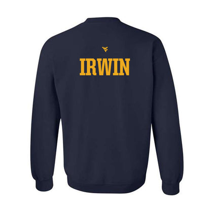 West Virginia - NCAA Women's Gymnastics : Brooke Irwin - Sports Shersey Crewneck Sweatshirt-1
