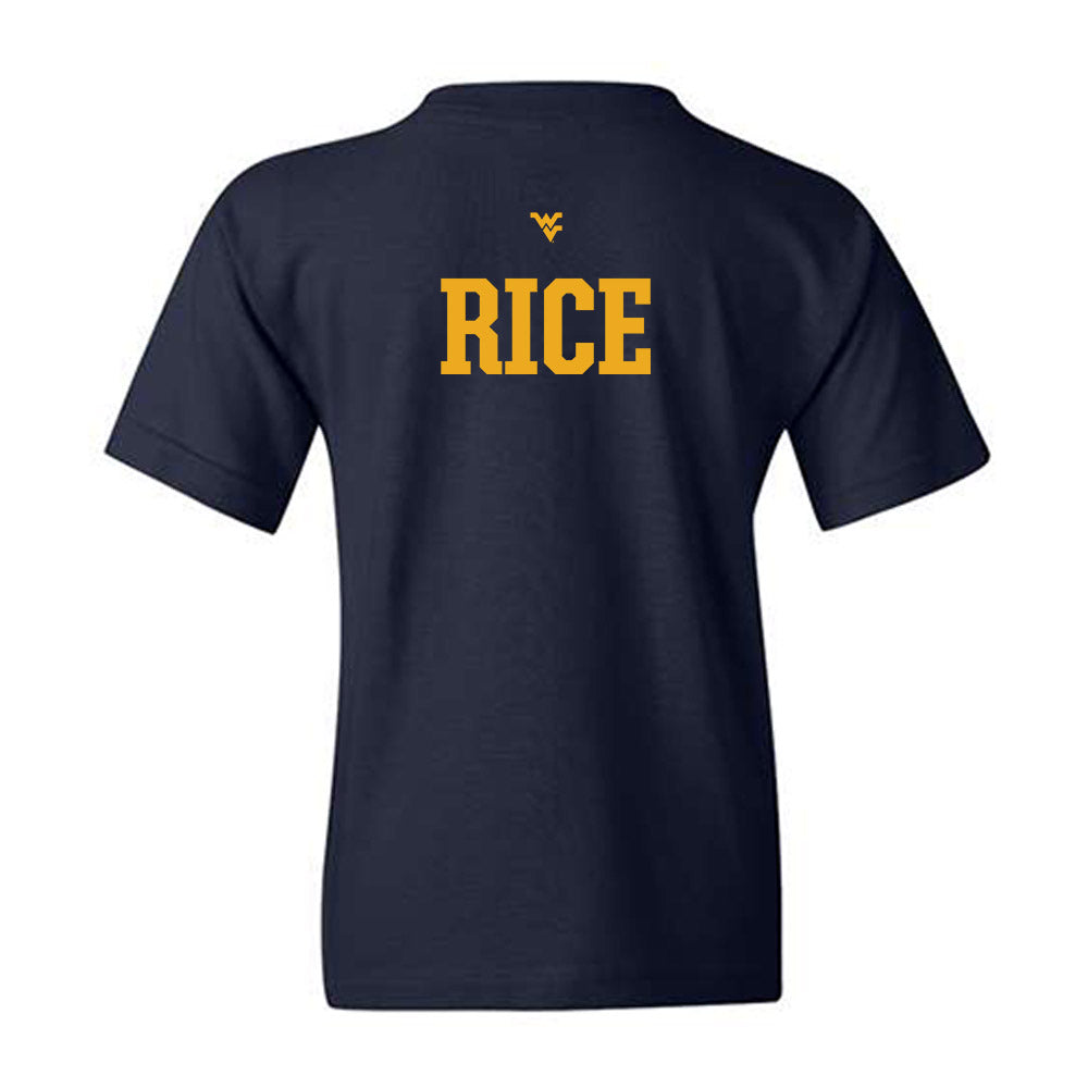 West Virginia - NCAA Women's Gymnastics : Sophia Rice - Sports Shersey Youth T-Shirt-1