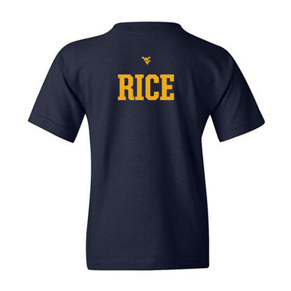 West Virginia - NCAA Women's Gymnastics : Sophia Rice - Sports Shersey Youth T-Shirt-1