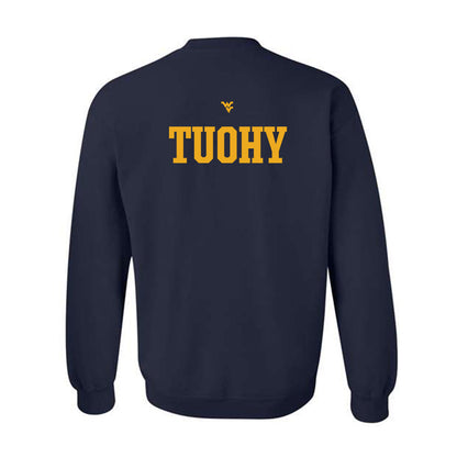 West Virginia - NCAA Women's Gymnastics : Taylor Tuohy - Sports Shersey Crewneck Sweatshirt-1