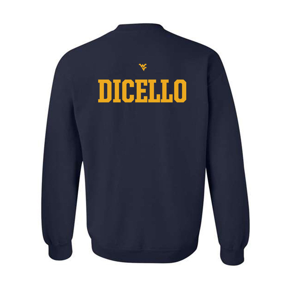 West Virginia - NCAA Women's Gymnastics : Karleigh DiCello - Sports Shersey Crewneck Sweatshirt-1