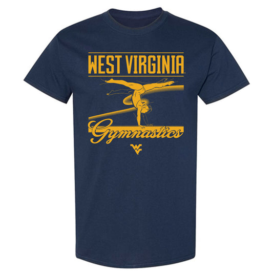 West Virginia - NCAA Women's Gymnastics : Sophia Rice - Sports Shersey T-Shirt-0