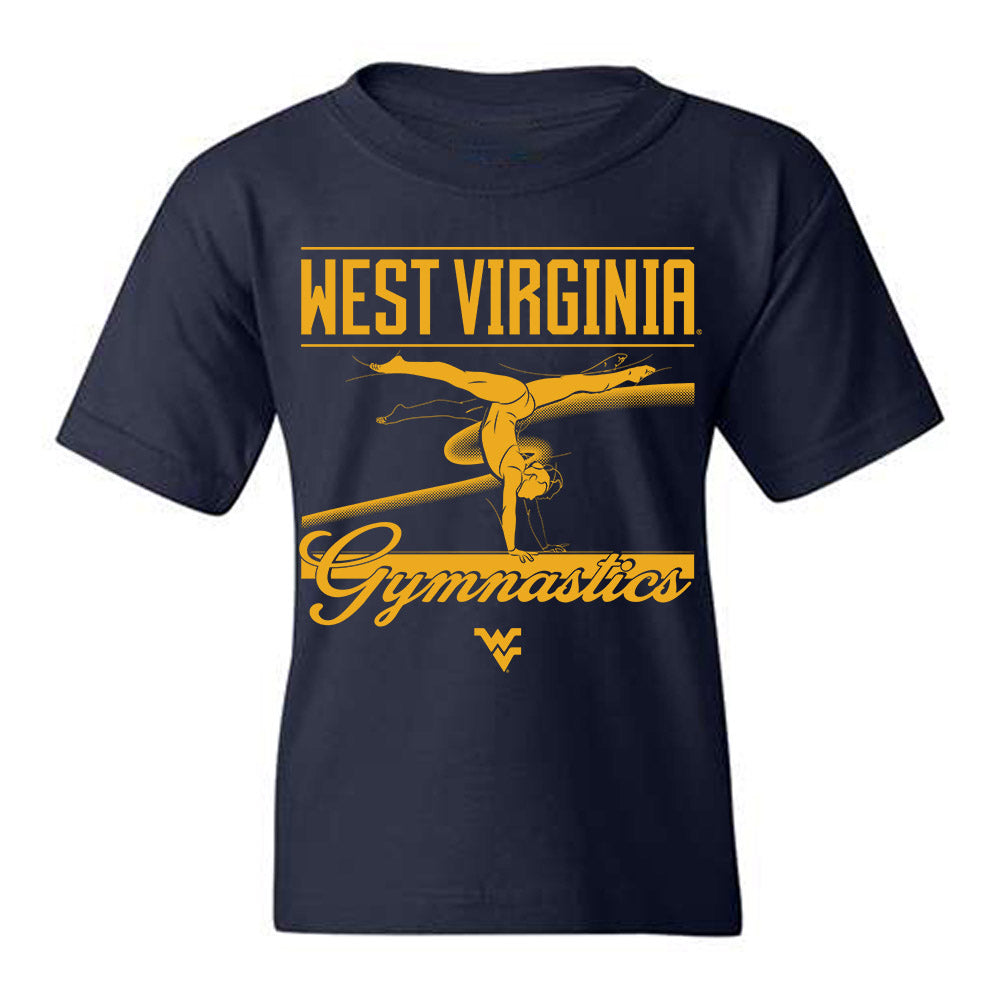 West Virginia - NCAA Women's Gymnastics : Sophia Rice - Sports Shersey Youth T-Shirt-0