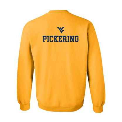 West Virginia - NCAA Women's Track & Field : Cate Pickering - Generic Sports Shersey Crewneck Sweatshirt-1