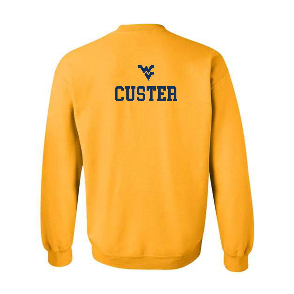 West Virginia - NCAA Women's Track & Field : Aubrie Custer - Crewneck Sweatshirt Generic Shersey