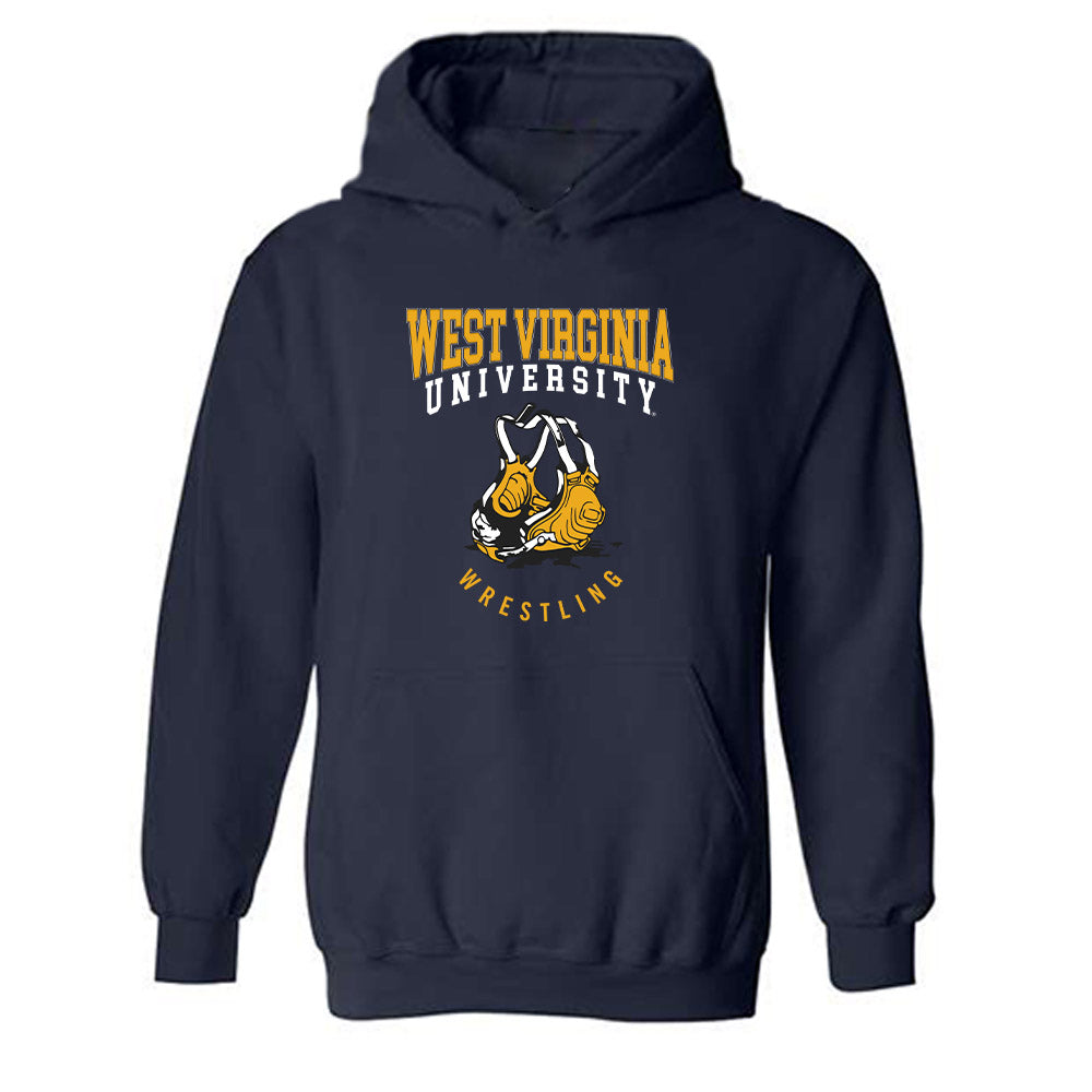 West Virginia - NCAA Wrestling : Shawn Taylor - Generic Sports Shersey Hooded Sweatshirt-0