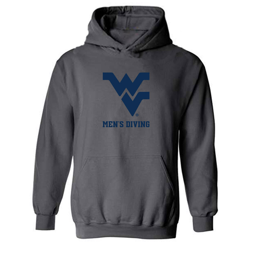 West Virginia - NCAA Men's Swimming & Diving : Preston Bennett - Hooded Sweatshirt Sports Shersey
