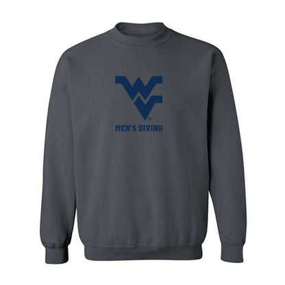 West Virginia - NCAA Men's Swimming & Diving : Glenn Eloriaga - Generic Sports Shersey Crewneck Sweatshirt-0