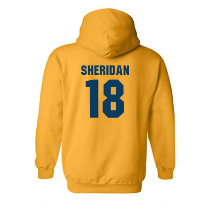 West Virginia - NCAA Women's Volleyball : Trinity Sheridan - Generic Sports Shersey Hooded Sweatshirt-1