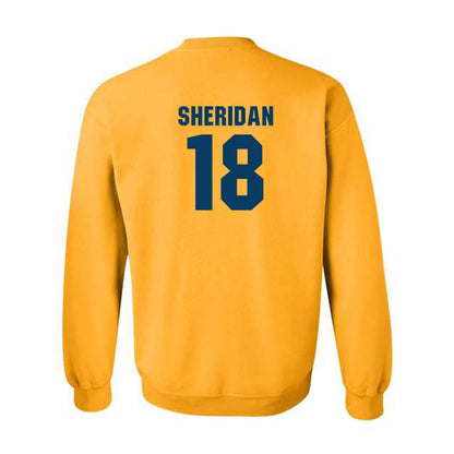 West Virginia - NCAA Women's Volleyball : Trinity Sheridan - Generic Sports Shersey Crewneck Sweatshirt-1