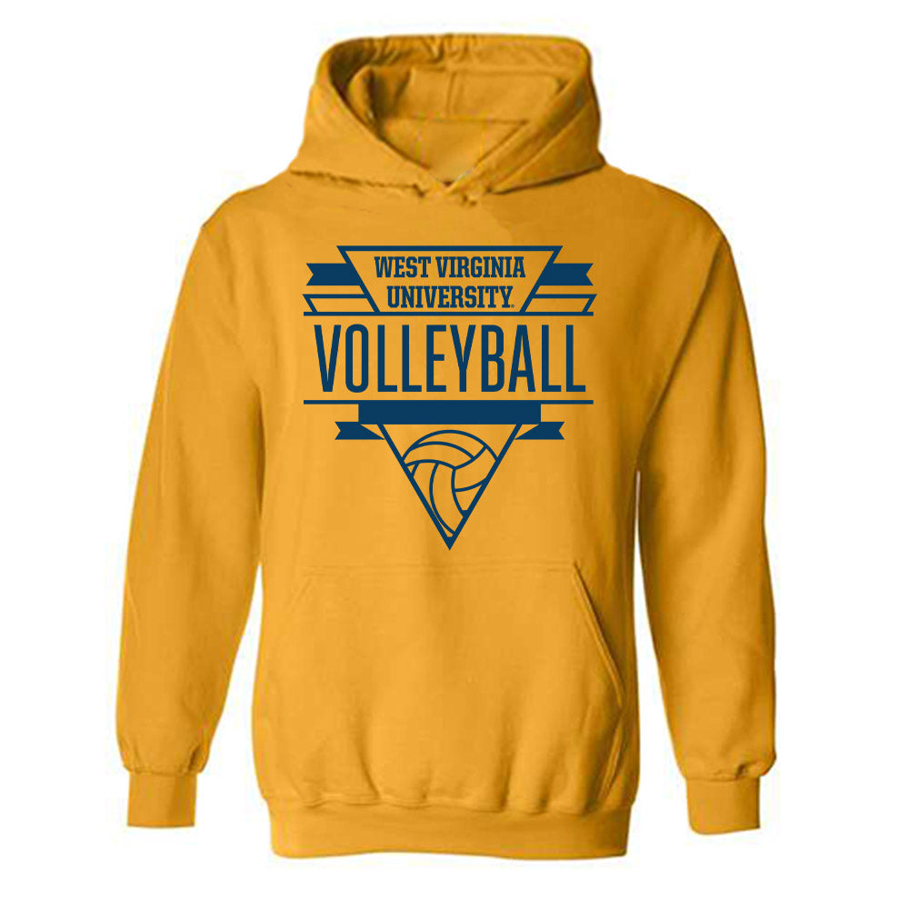 West Virginia - NCAA Women's Volleyball : Tally Grissom - Generic Sports Shersey Hooded Sweatshirt-0