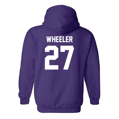 Kansas State - NCAA Football : Ben Wheeler - Sports Shersey Hooded Sweatshirt-1