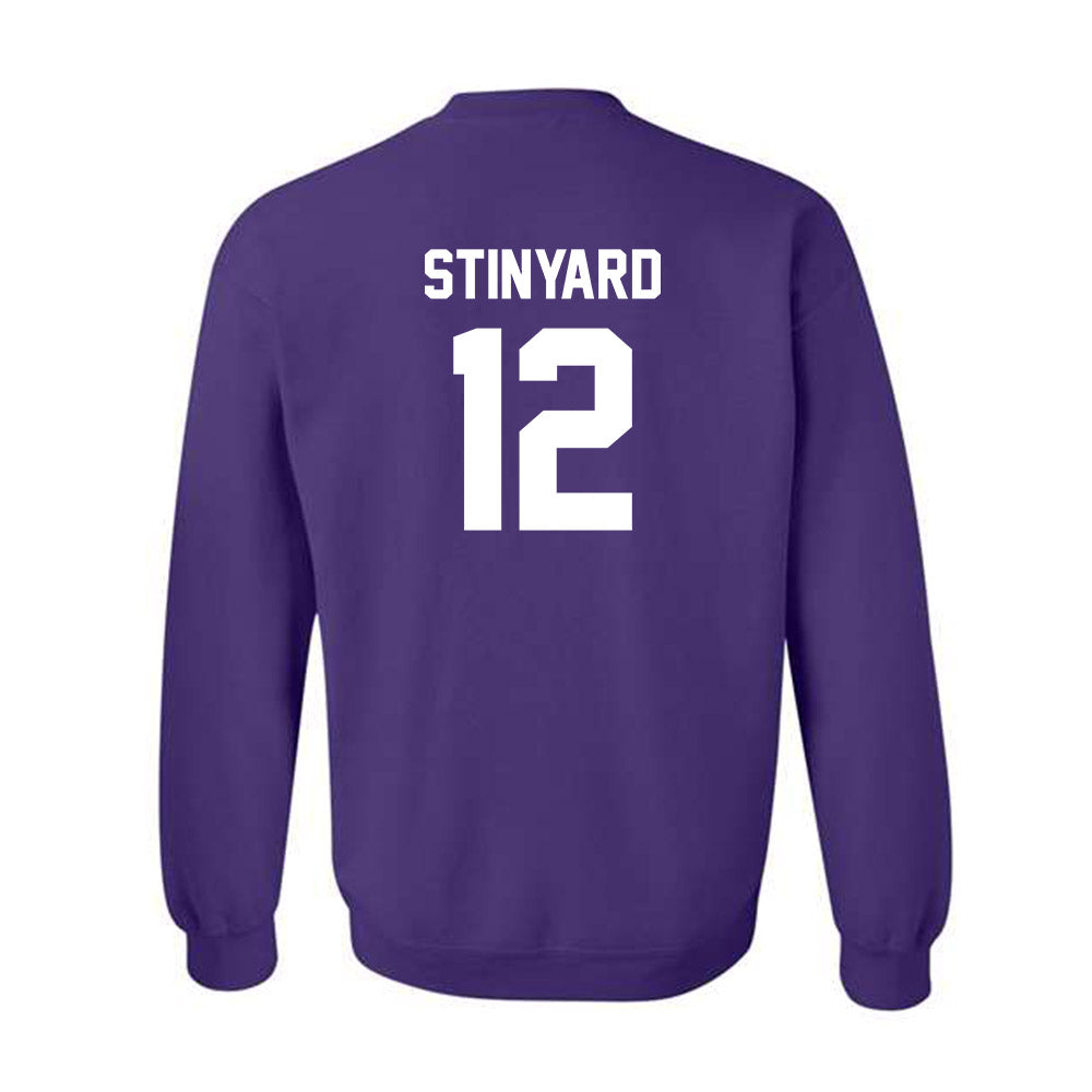 Kansas State - NCAA Football : Serious Stinyard - Sports Shersey Crewneck Sweatshirt-1