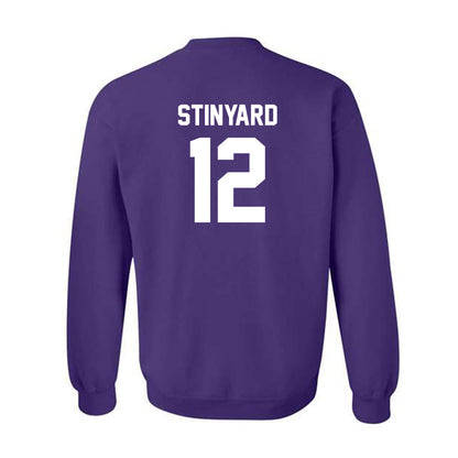 Kansas State - NCAA Football : Serious Stinyard - Sports Shersey Crewneck Sweatshirt-1