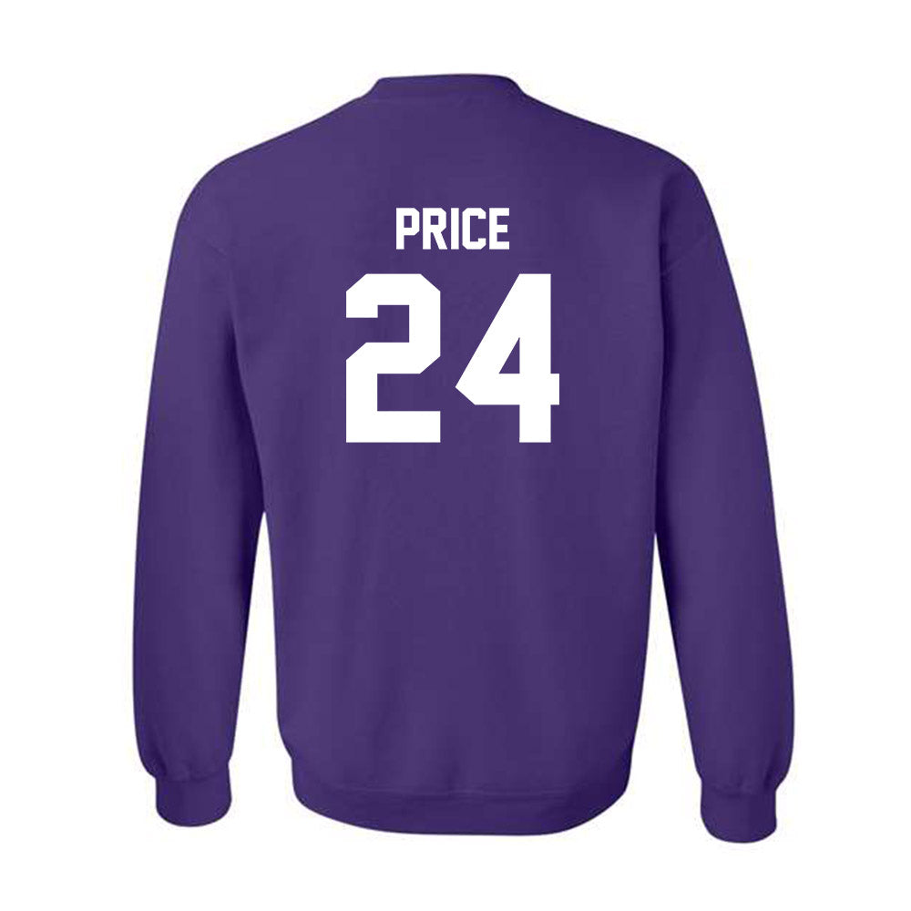 Kansas State - NCAA Football : JB Price - Sports Shersey Crewneck Sweatshirt-1