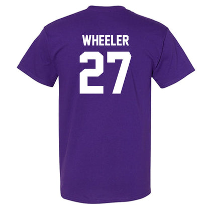 Kansas State - NCAA Football : Ben Wheeler - Sports Shersey T-Shirt-1