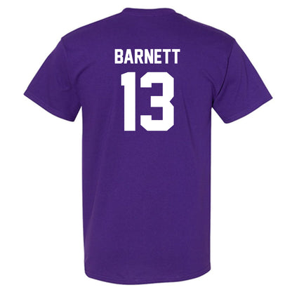 Kansas State - NCAA Football : Blake Barnett - Sports Shersey T-Shirt-1