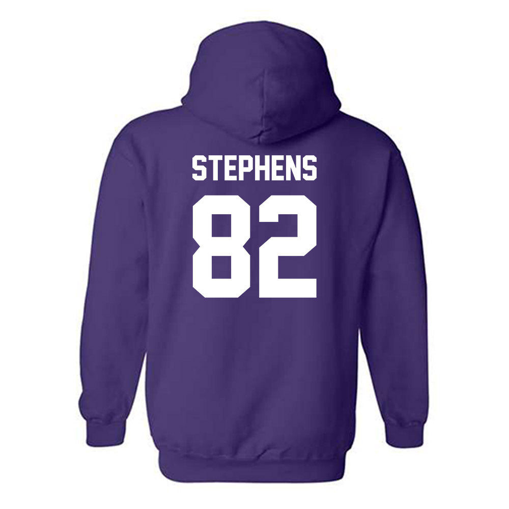Kansas State - NCAA Football : Justin Stephens - Sports Shersey Hooded Sweatshirt-1