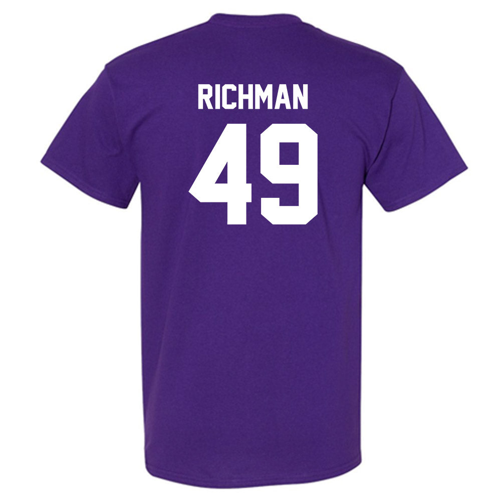 Kansas State - NCAA Football : Maguire Richman - Sports Shersey T-Shirt-1