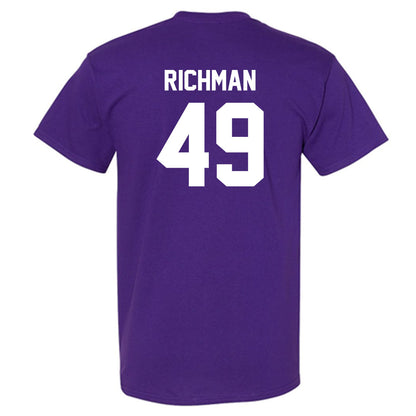 Kansas State - NCAA Football : Maguire Richman - Sports Shersey T-Shirt-1