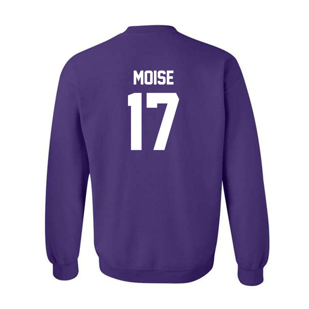 Kansas State - NCAA Football : Adonis Moise - Sports Shersey Crewneck Sweatshirt-1