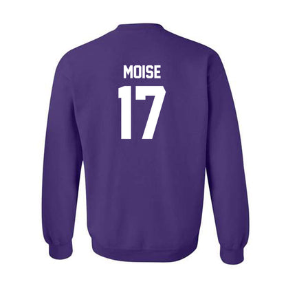 Kansas State - NCAA Football : Adonis Moise - Sports Shersey Crewneck Sweatshirt-1
