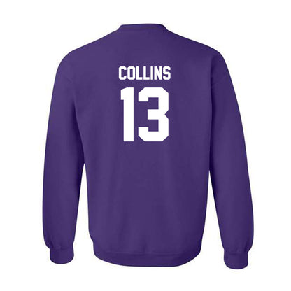 Kansas State - NCAA Football : RJ Collins - Sports Shersey Crewneck Sweatshirt-1