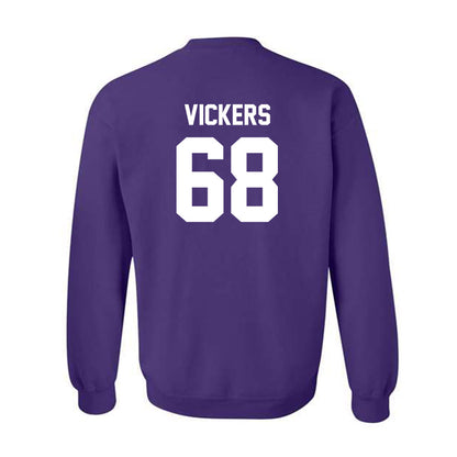 Kansas State - NCAA Football : Joe Vickers - Sports Shersey Crewneck Sweatshirt-1
