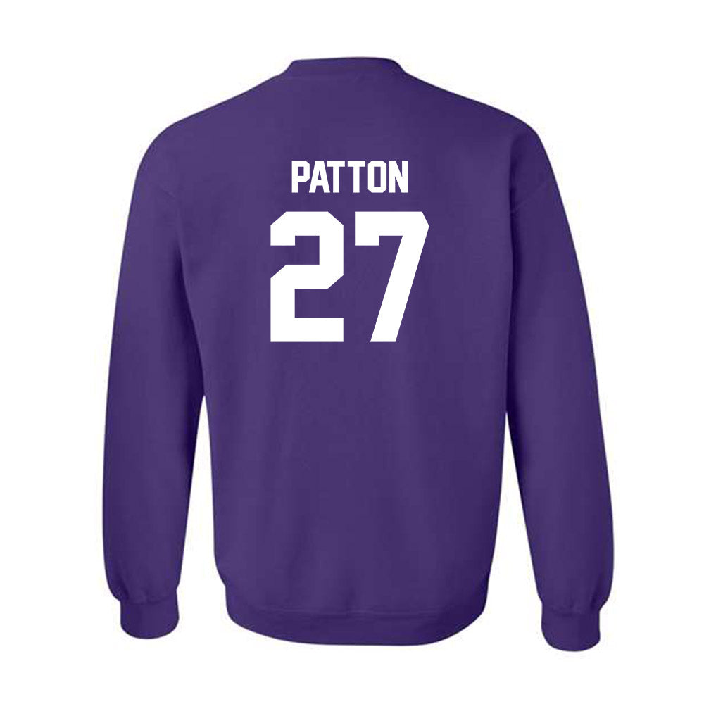 Kansas State - NCAA Football : Cub Patton - Sports Shersey Crewneck Sweatshirt-1
