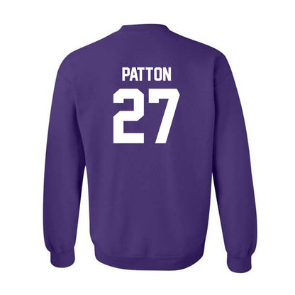 Kansas State - NCAA Football : Cub Patton - Sports Shersey Crewneck Sweatshirt-1