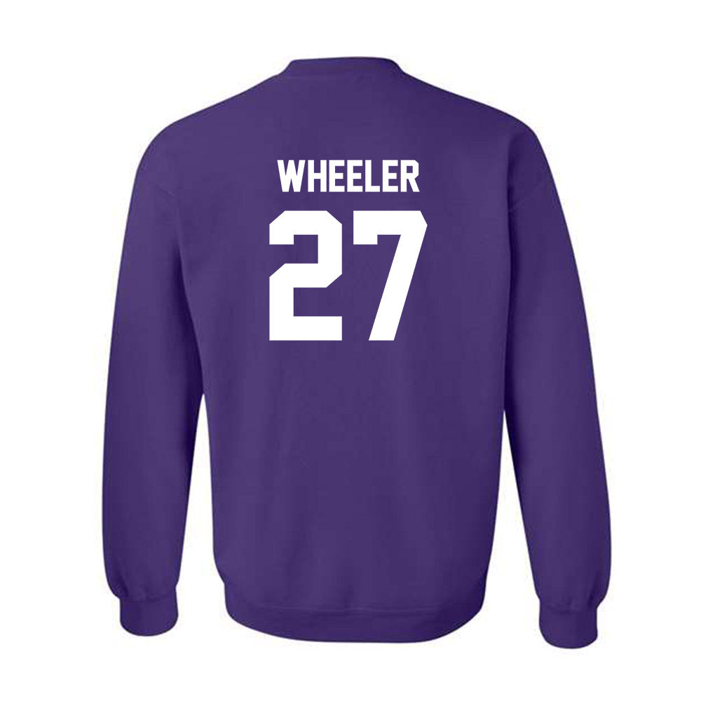 Kansas State - NCAA Football : Ben Wheeler - Sports Shersey Crewneck Sweatshirt-1