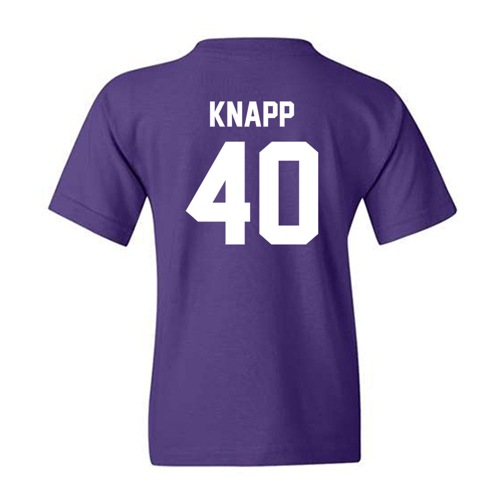 Kansas State - NCAA Football : Dalton Knapp - Sports Shersey Youth T-Shirt-1