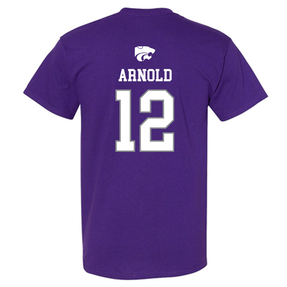 Kansas State - NCAA Baseball : Aaron Arnold - Sports Shersey T-Shirt-1