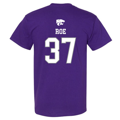 Kansas State - NCAA Baseball : Brody Roe - Sports Shersey T-Shirt-1