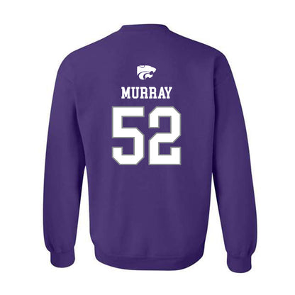 Kansas State - NCAA Baseball : Chandler Murray - Sports Shersey Crewneck Sweatshirt-1
