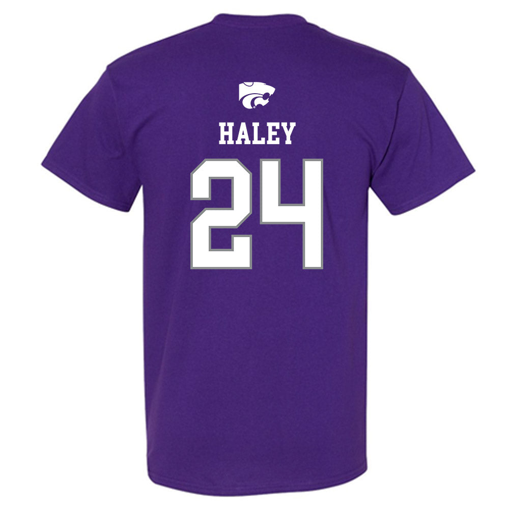 Kansas State - NCAA Baseball : Austin Haley - Sports Shersey T-Shirt-1