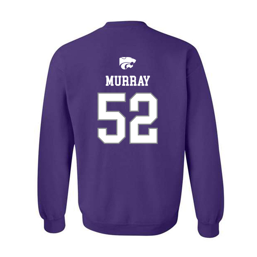 Kansas State - NCAA Baseball : Chandler Murray - Sports Shersey Crewneck Sweatshirt-1