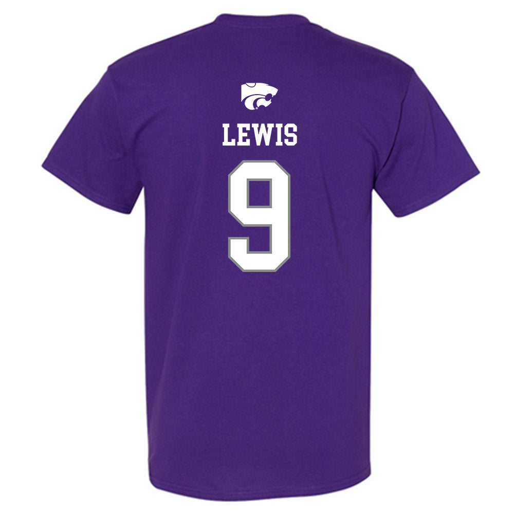 Kansas State - NCAA Baseball : Donte Lewis - Sports Shersey T-Shirt-1