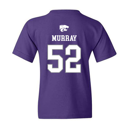 Kansas State - NCAA Baseball : Chandler Murray - Sports Shersey Youth T-Shirt-1